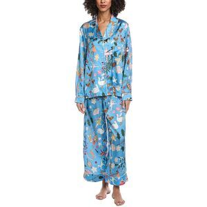 Karen Mabon Womens 2Pc Pajama Set